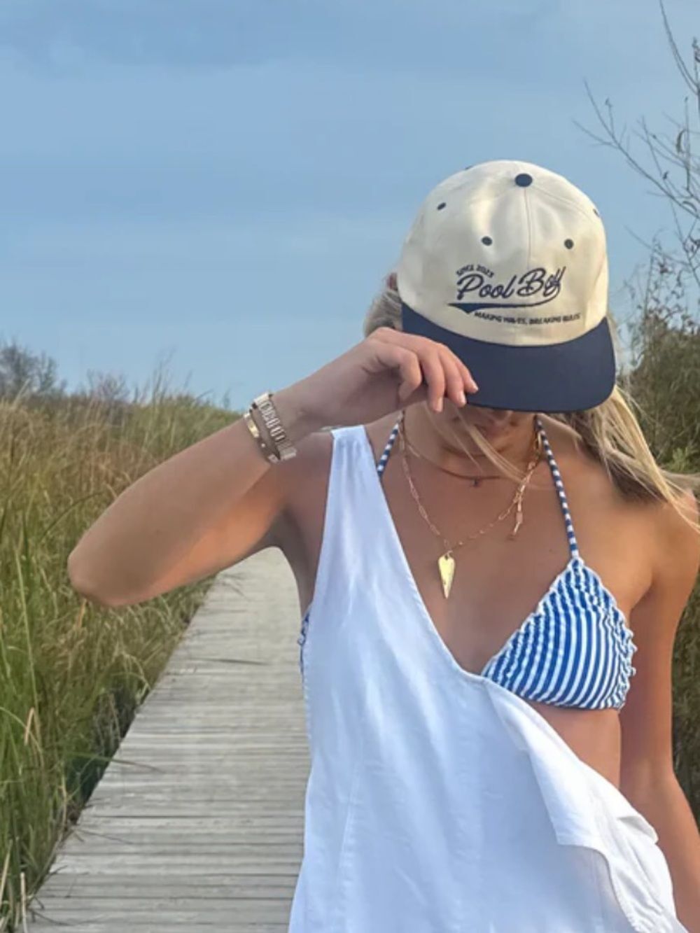 Pool Boy making waves hat